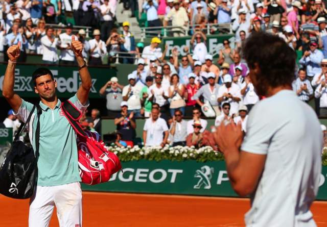 Djokovic vs Nadal-Big 3 At Roland Garros
