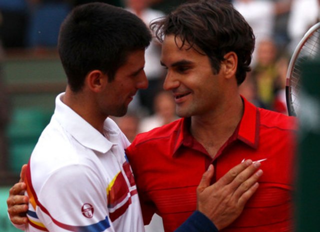 Federer vs Djokovic- Big 3 At Roland Garros