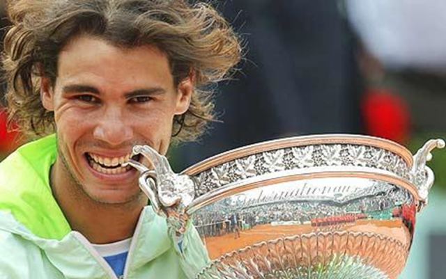 French Open 2010- 3 Times Rafael Nadal