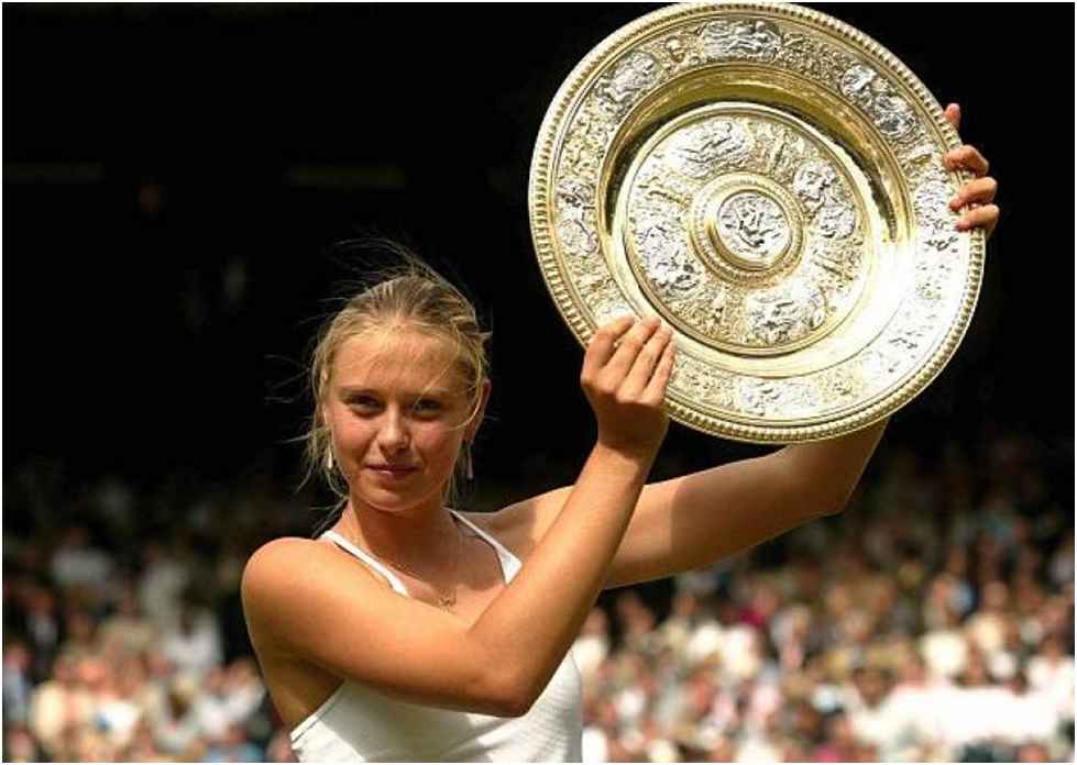Maria Sharapova- Female Champions At Wimbledon